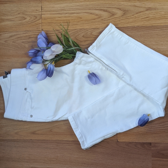 Jean Martha Stewart White Size 2P - Picture 5 of 8